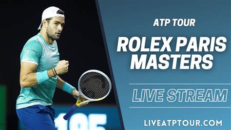 streaming rolex paris masters